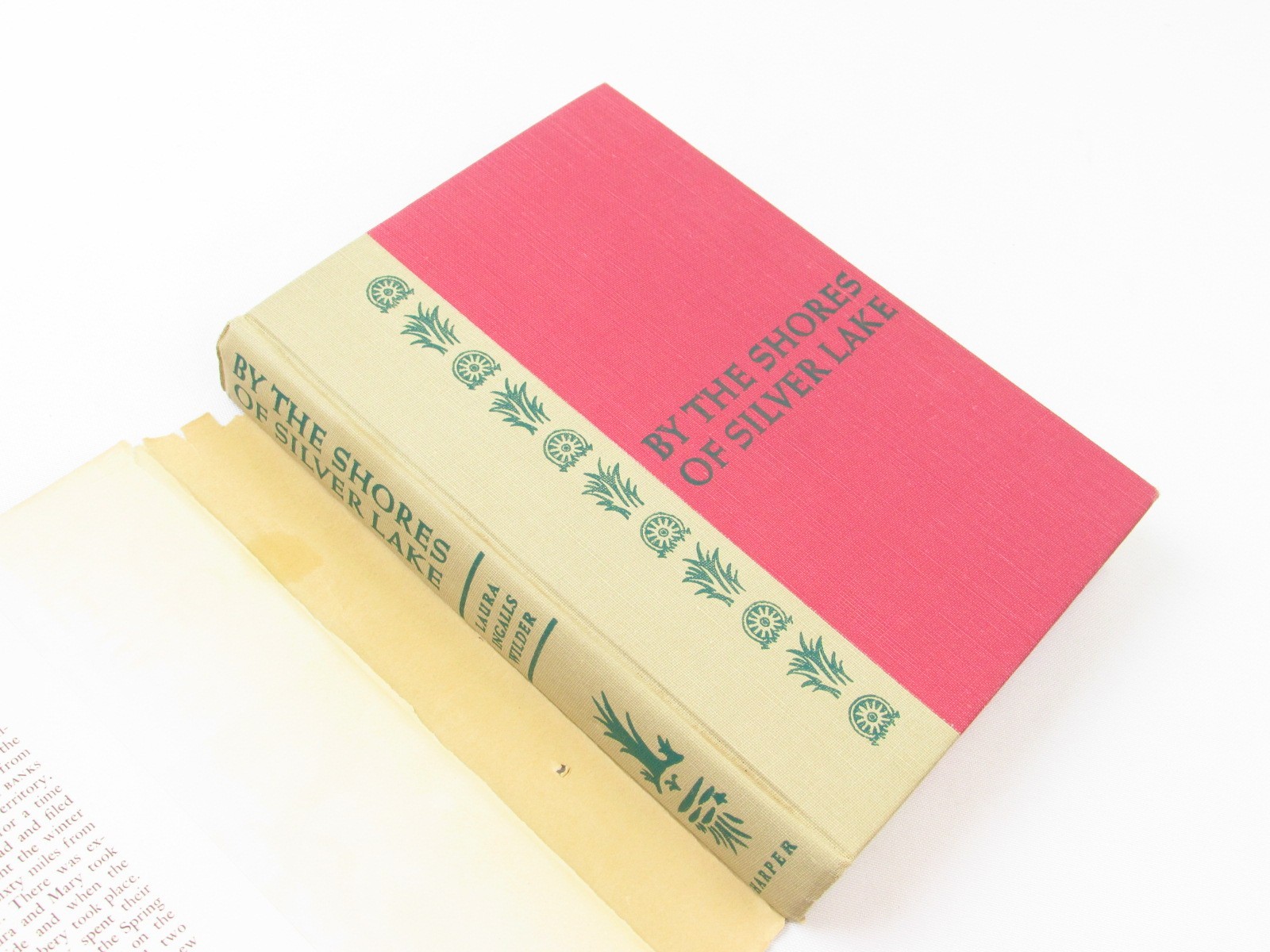 By the Shores of Silver Lake Laura Ingalls Wilder 1953 HCDJ 1st Garth Williams