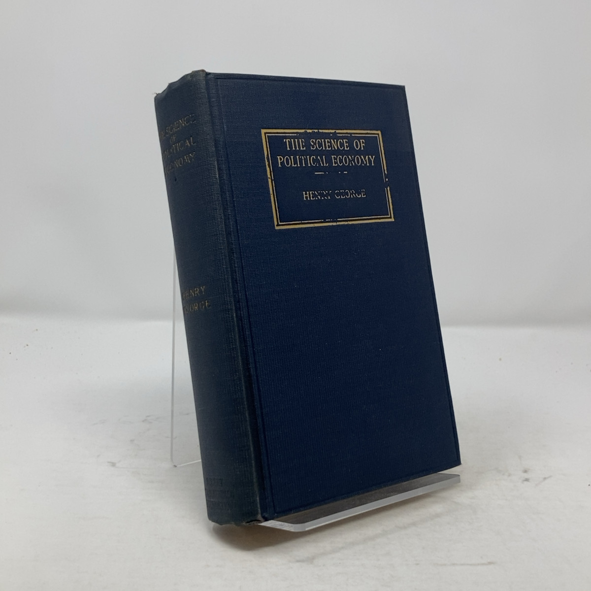 The Science of Political Economy by Henry George HC First Edition Very Good 189
