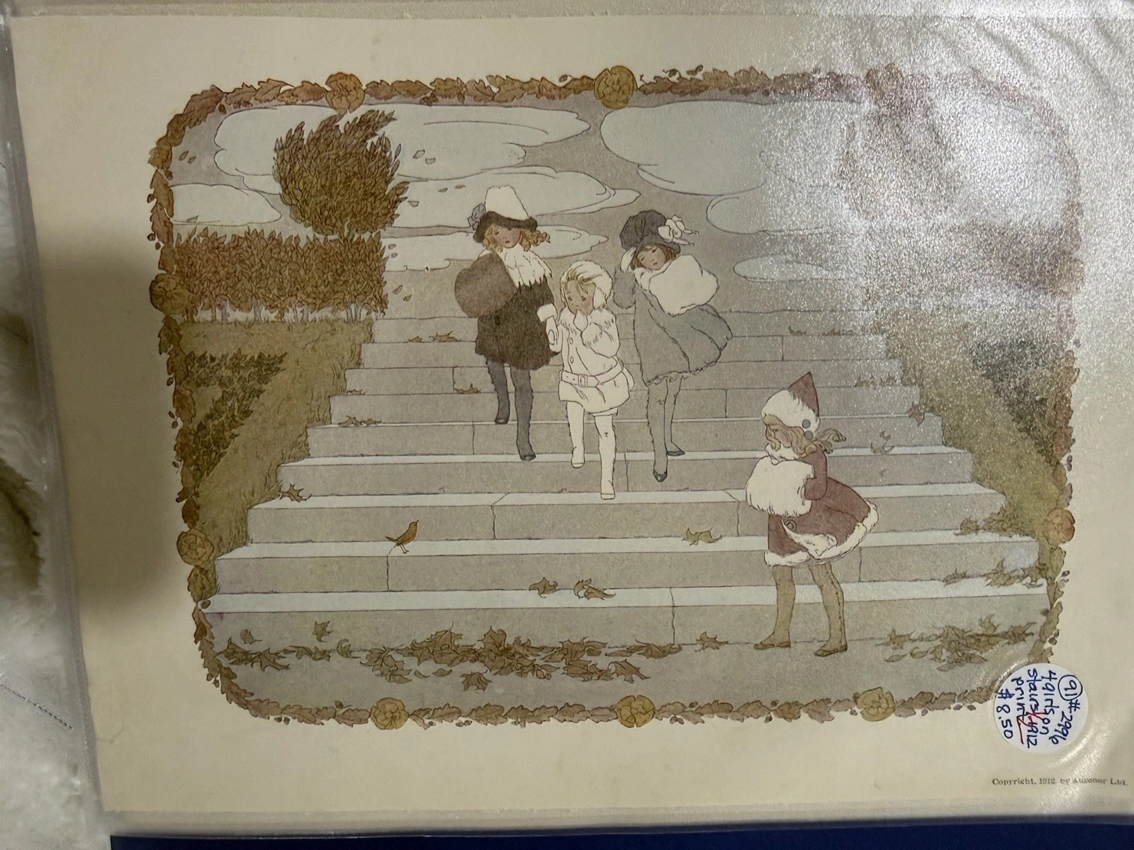 1912 Little Polly Flinders – Augener Nursery Print by Anne Anderson
