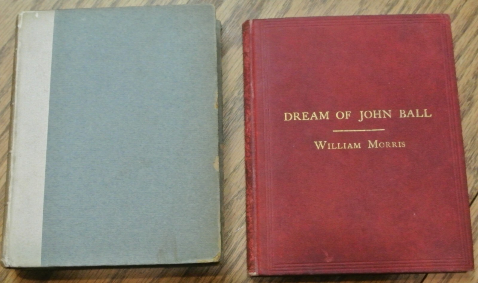William Morris LOT of 2, A Dream of John Ball 1892 & Defence of Guenevere 1890