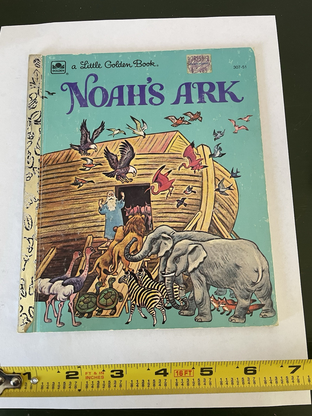 Noah’s Ark. A Little Golden Book. Copyright 1969