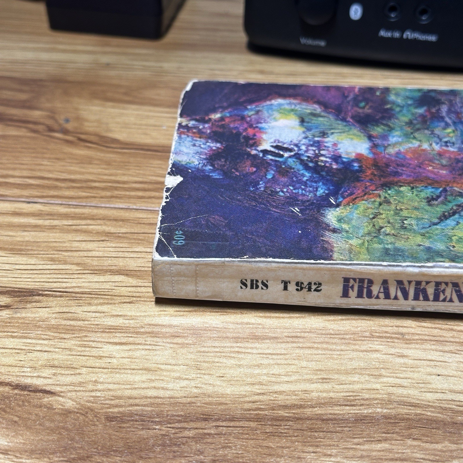 FRANKENSTEIN by Mary Shelley 1974 RARE Vintage Scholastic Paperback SBS T 942