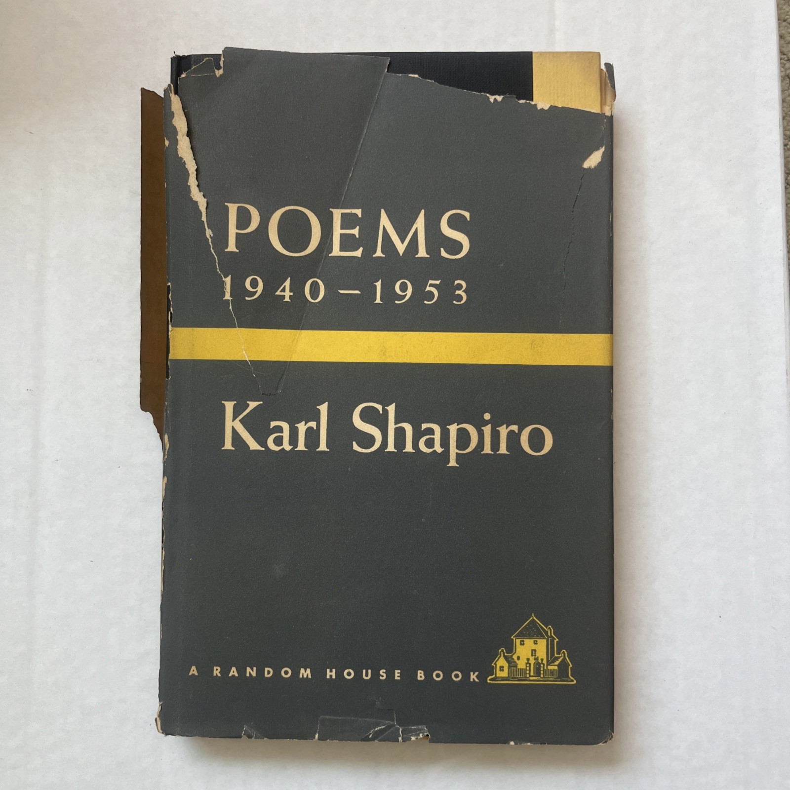 Karl Shapiro – Poems 1940-1953 – Hardcover First Edition