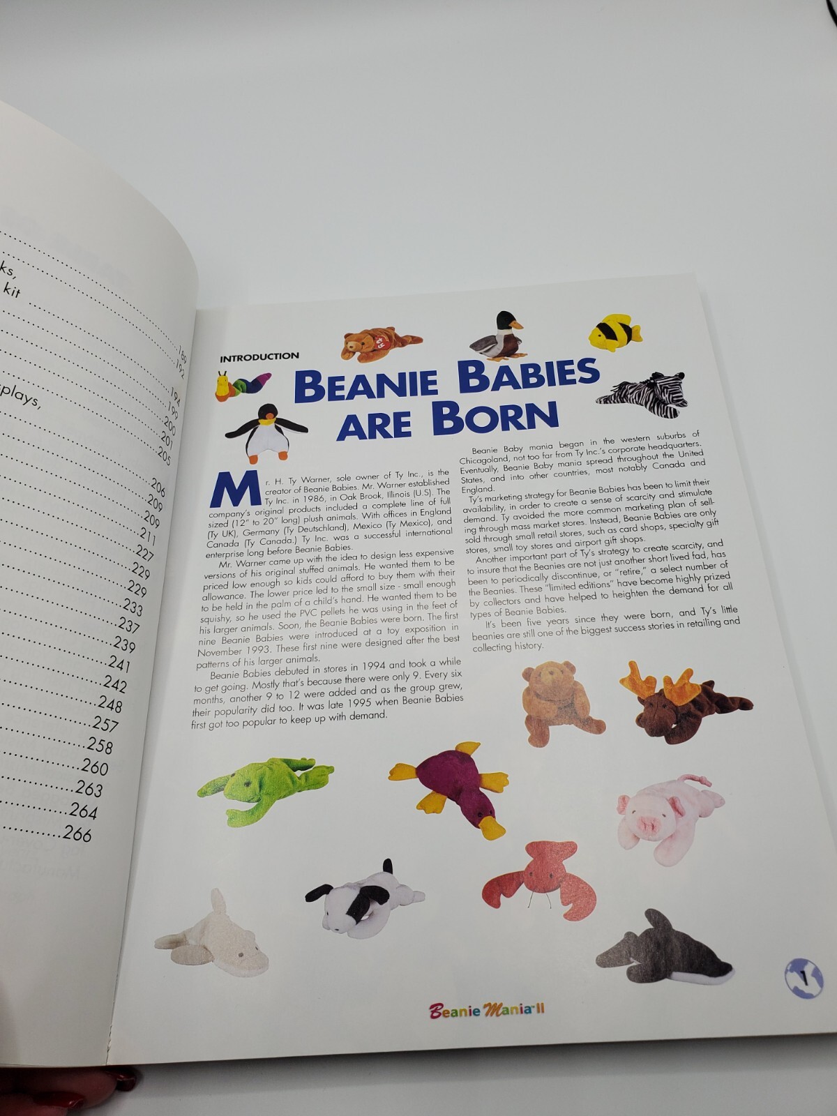 Beanie Mania II : A Comprehensive Collector’s Guide by Becky Phillips (1998,…