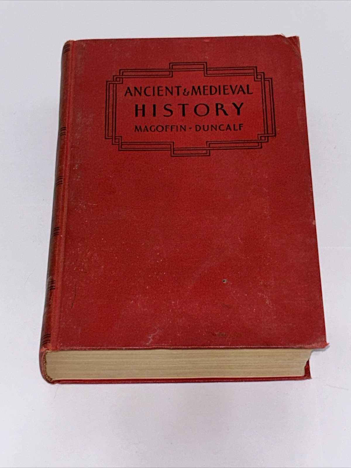 Ancient and Medieval History By Ralph V.D. Magoffin and Frederic Duncalf (1934)