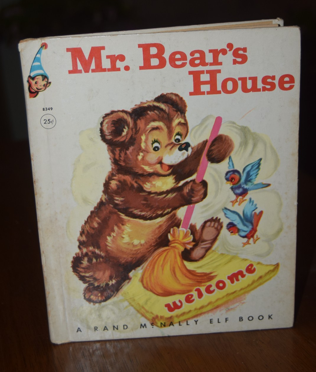 Mr. Bear’s House – A Rand McNally Elf Book #511 – 1961 Edition Vintage