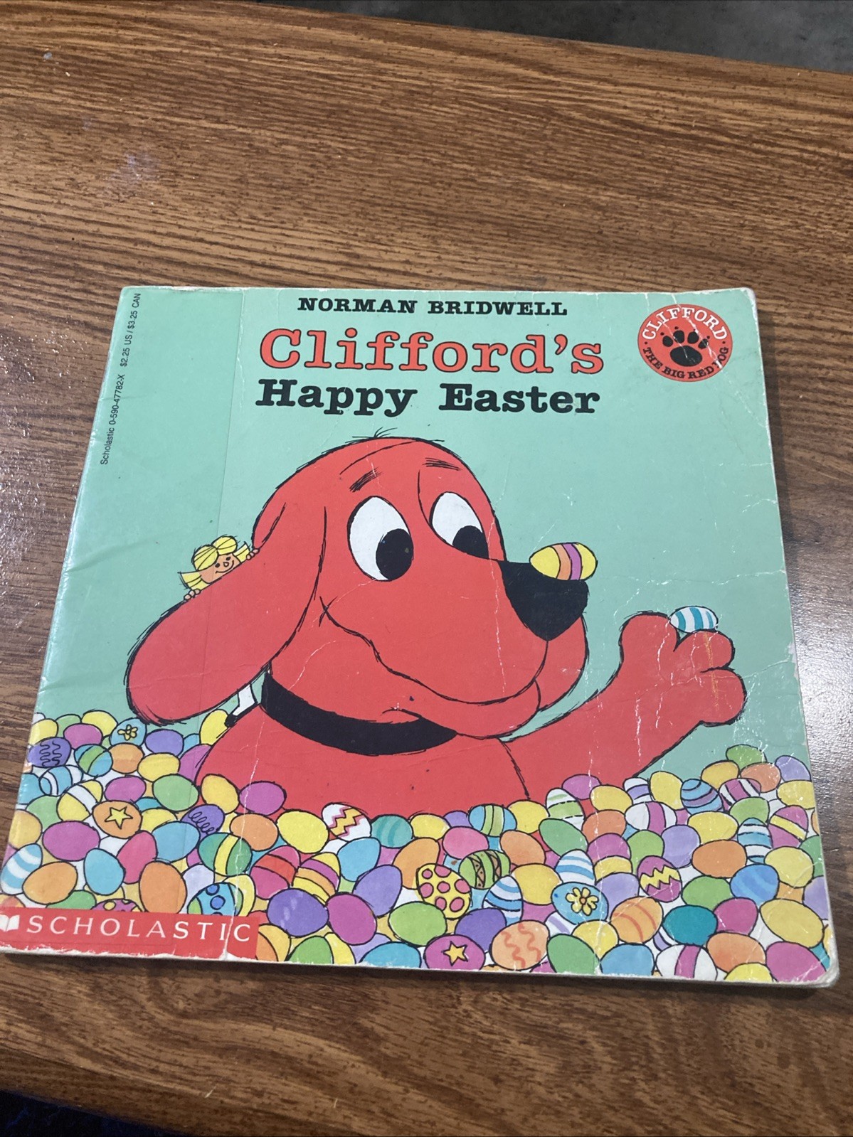 Clifford’s Happy Easter Vintage Children’s Paperback Book Scholastic 1994