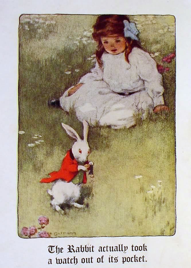 1907 First ALICE IN WONDERLAND Edition ALICE’S Adventures LEWIS CARROLL Antique