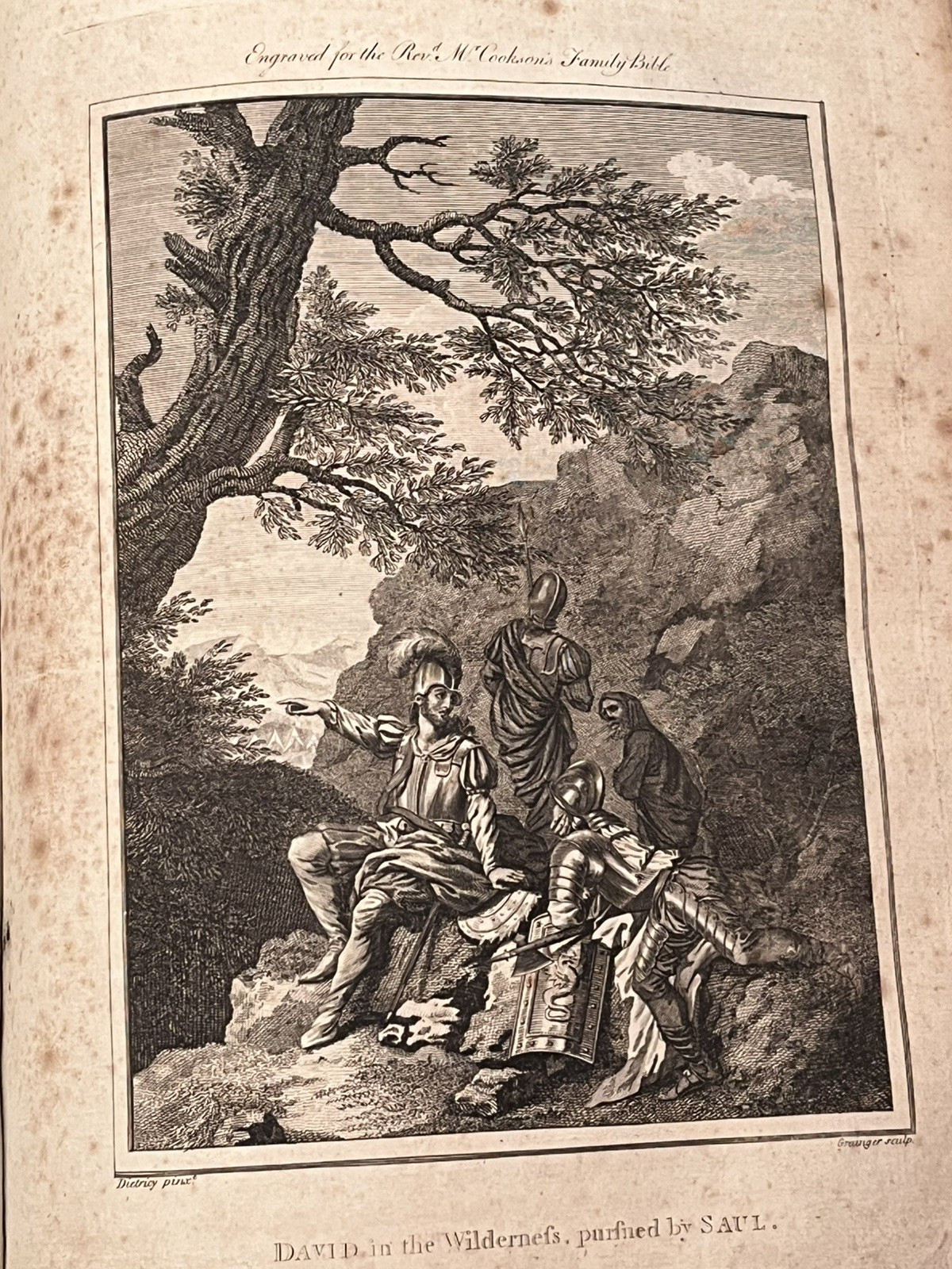 Rare 1700’s Rev James Cookson’s Universal Family Bible containing Apocrypha