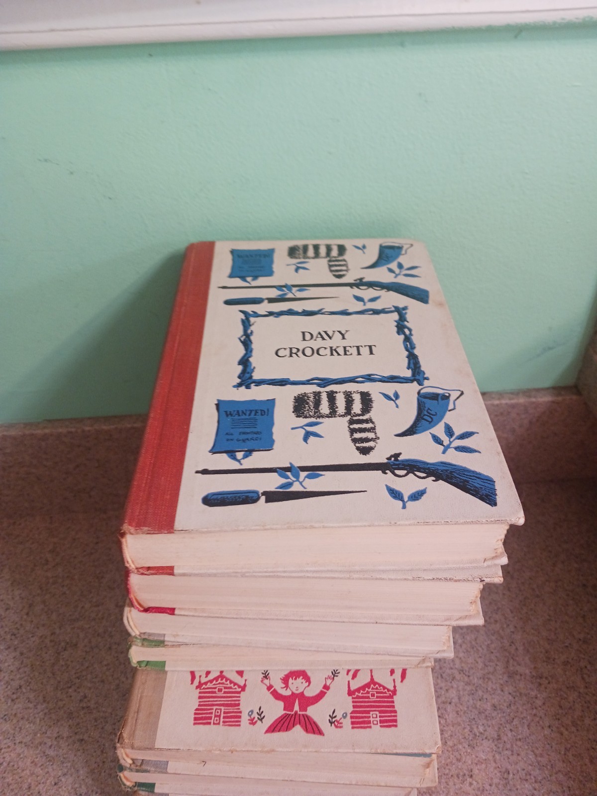Vintage 1950s Junior Deluxe Edition Books Lot of 10 HC Children’s Classics
