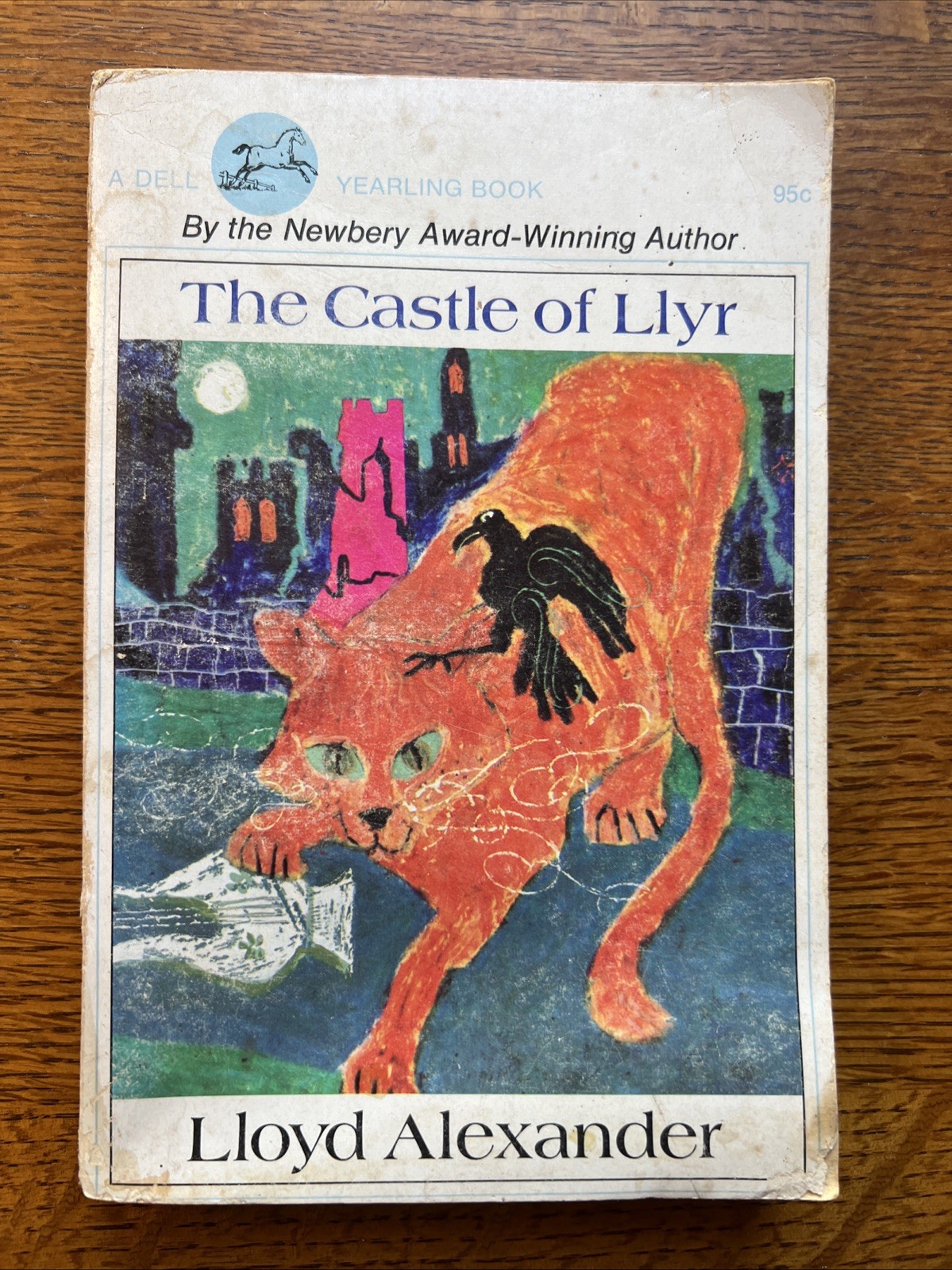 The Castle of Llyr Lloyd Alexander Prydain Book 3 1st Dell PB 1969 Evaline Ness