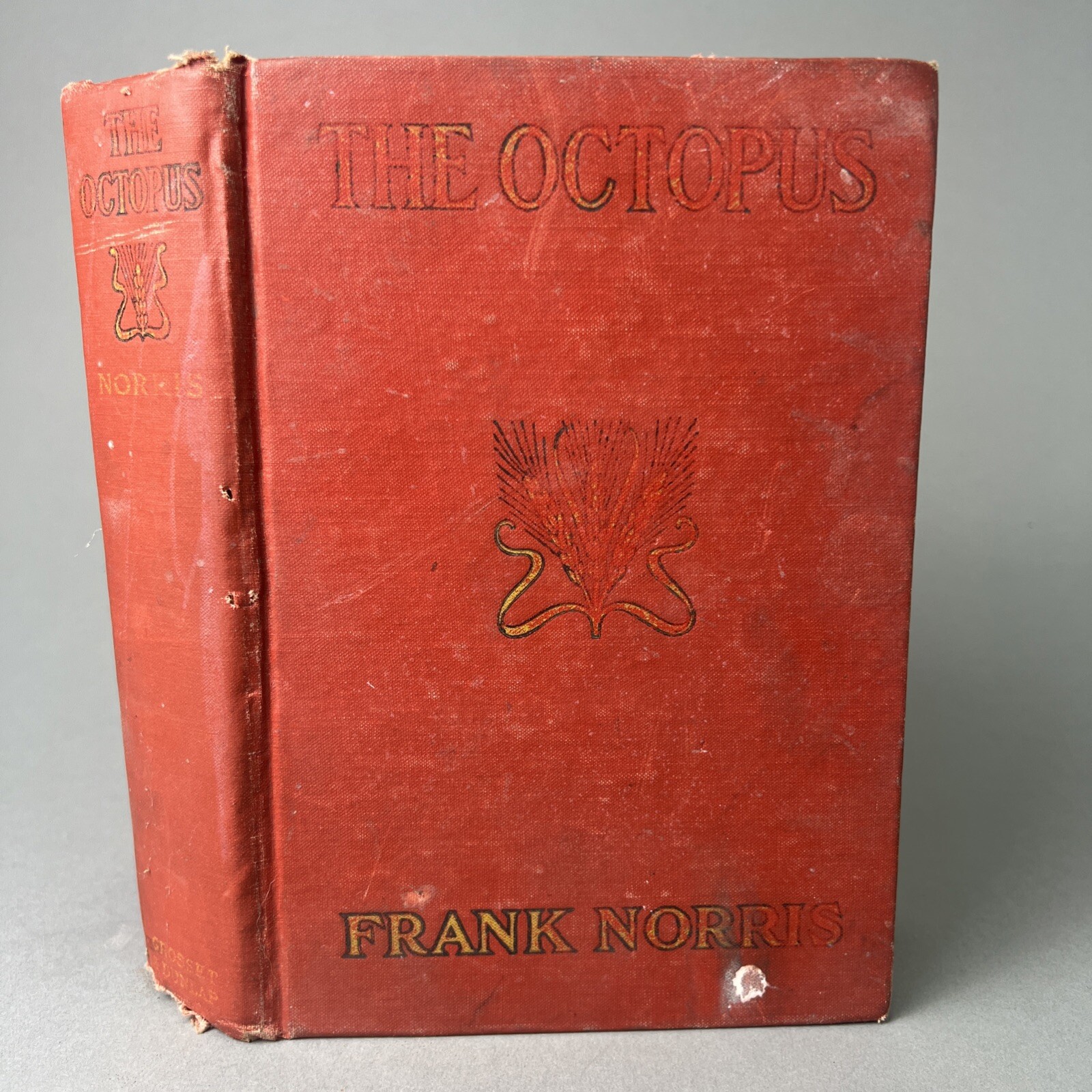 Antique Frank Norris THE OCTOPUS Dunlap Edition 1901