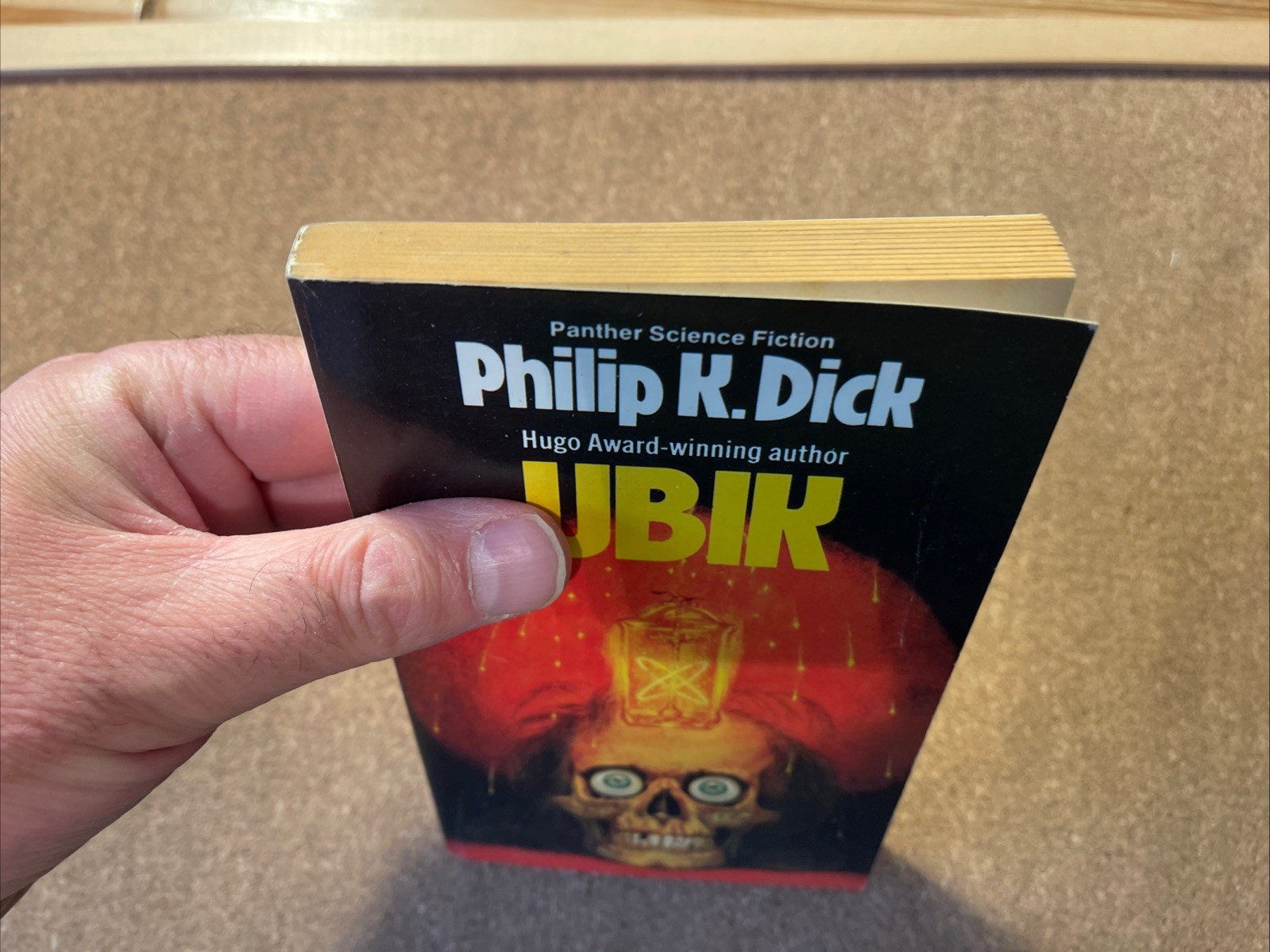 UBIK By Philip K. Dick, UK Paperback VGC 1984 Atomic Skull Cover