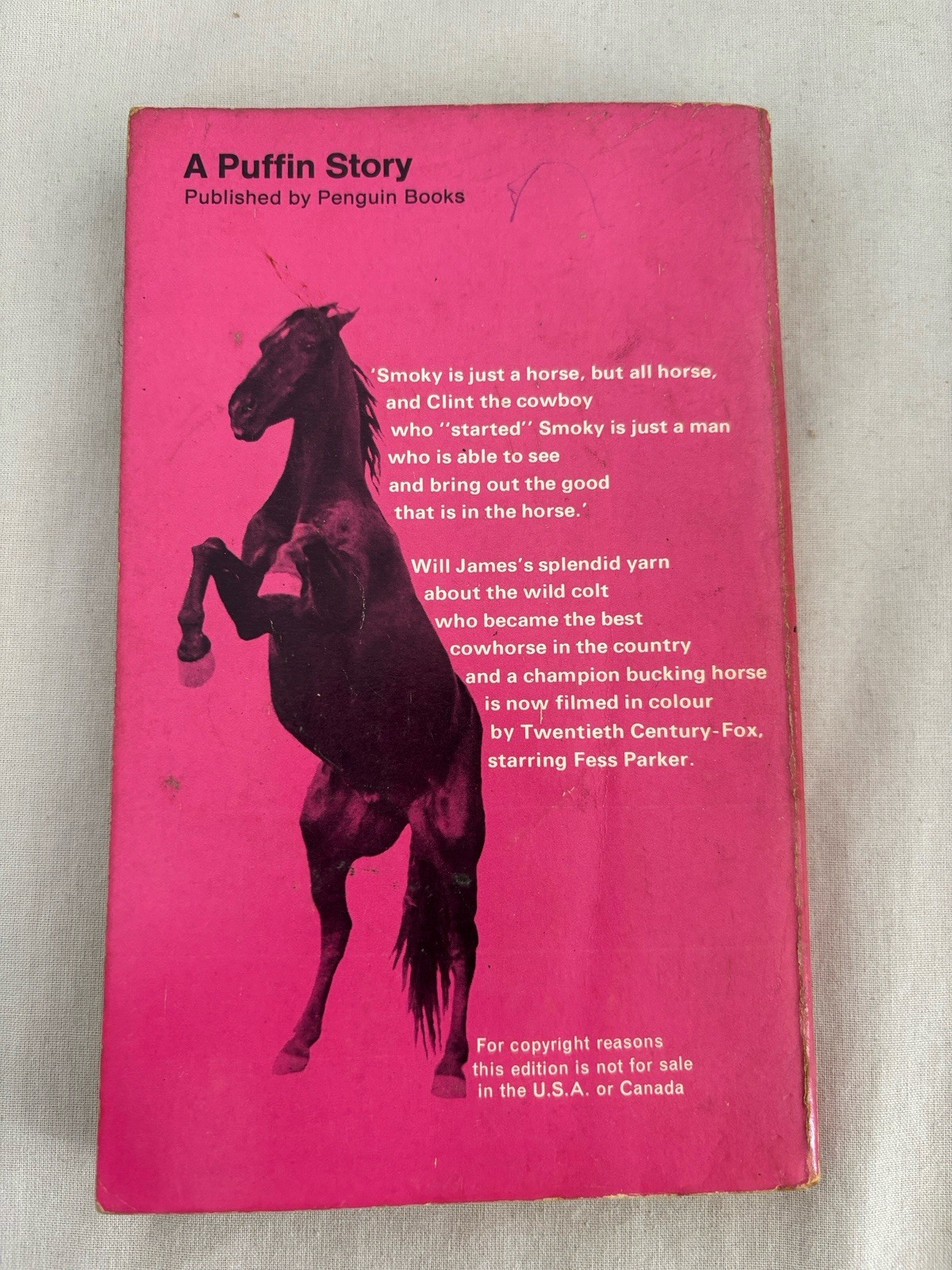 Smoky – Will James – Paperback – Penguin Books