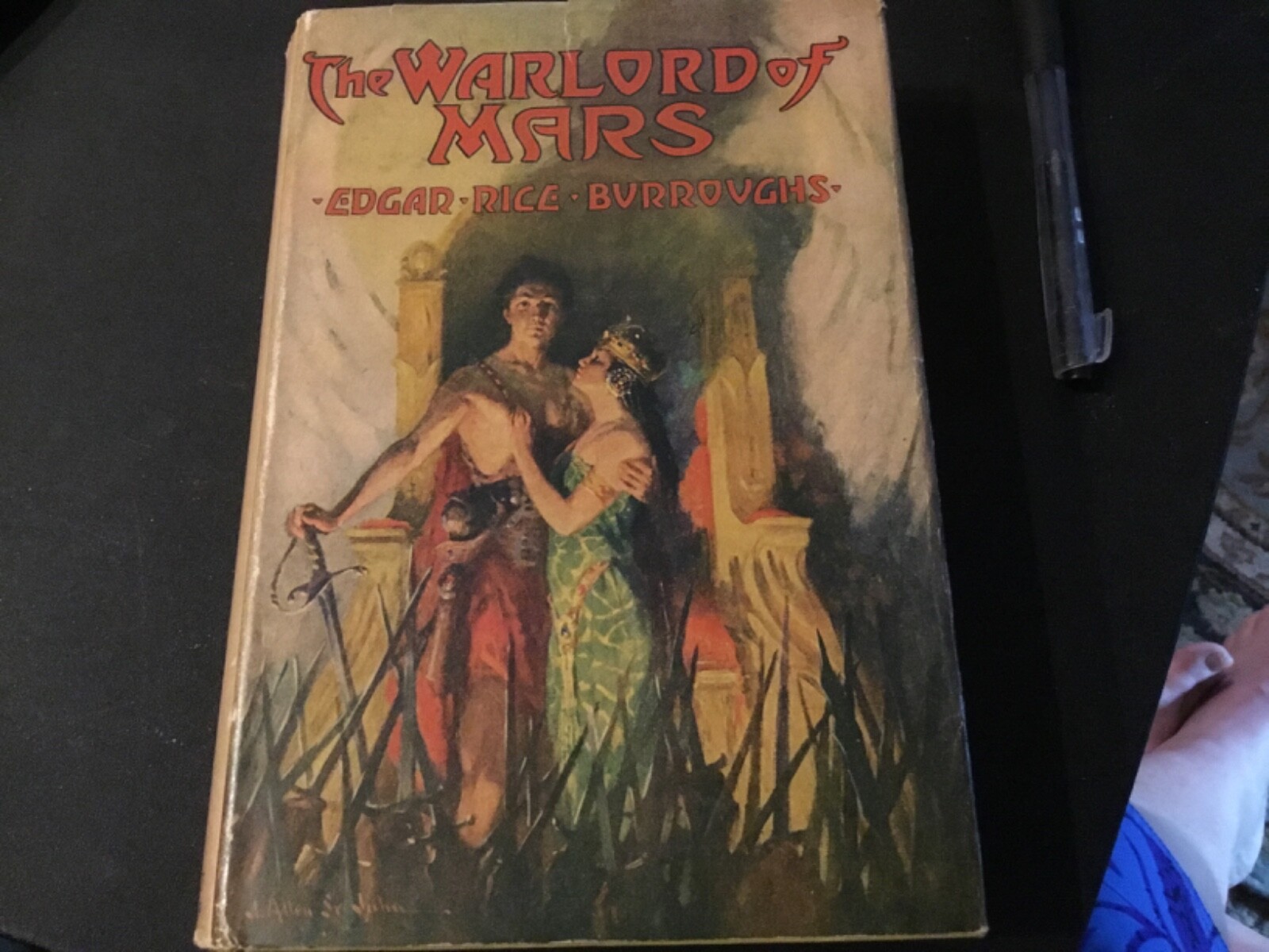 Vintage „The Warlord of Mars“ by Burroughs 1919