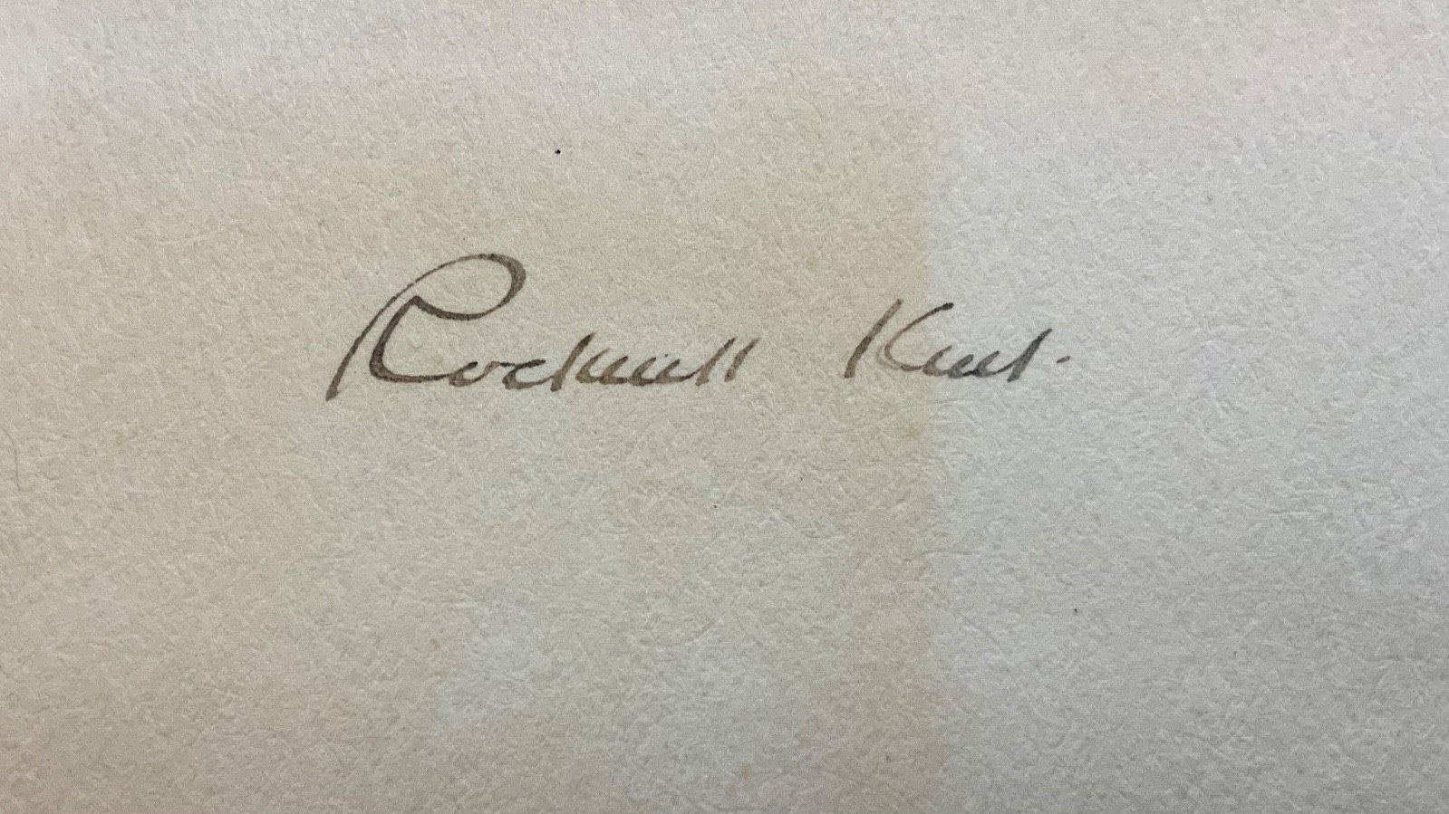 1930 N by E Rockwell Kent Trade Edition SIGNED by Author Original Dust Jacket