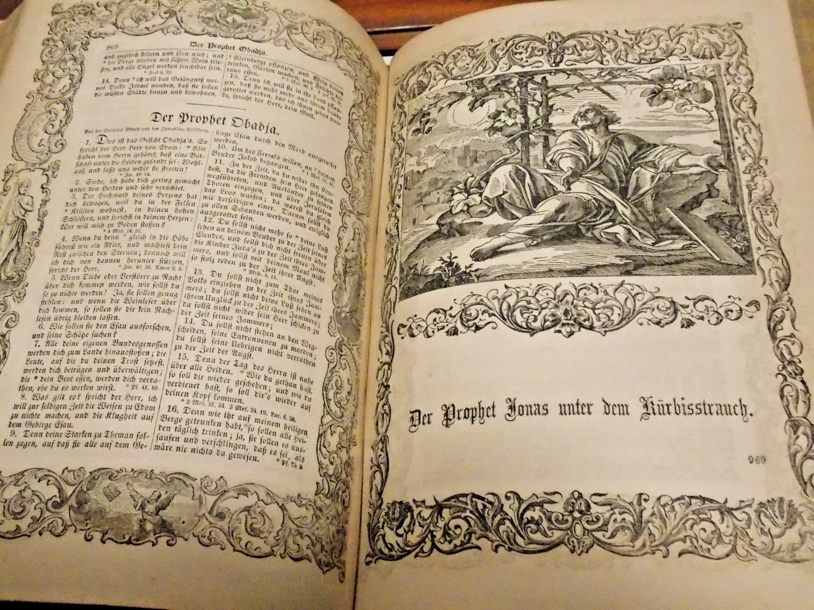 Antique 1863 – German Bible -Printer Kohler Philadelphia, Pa.