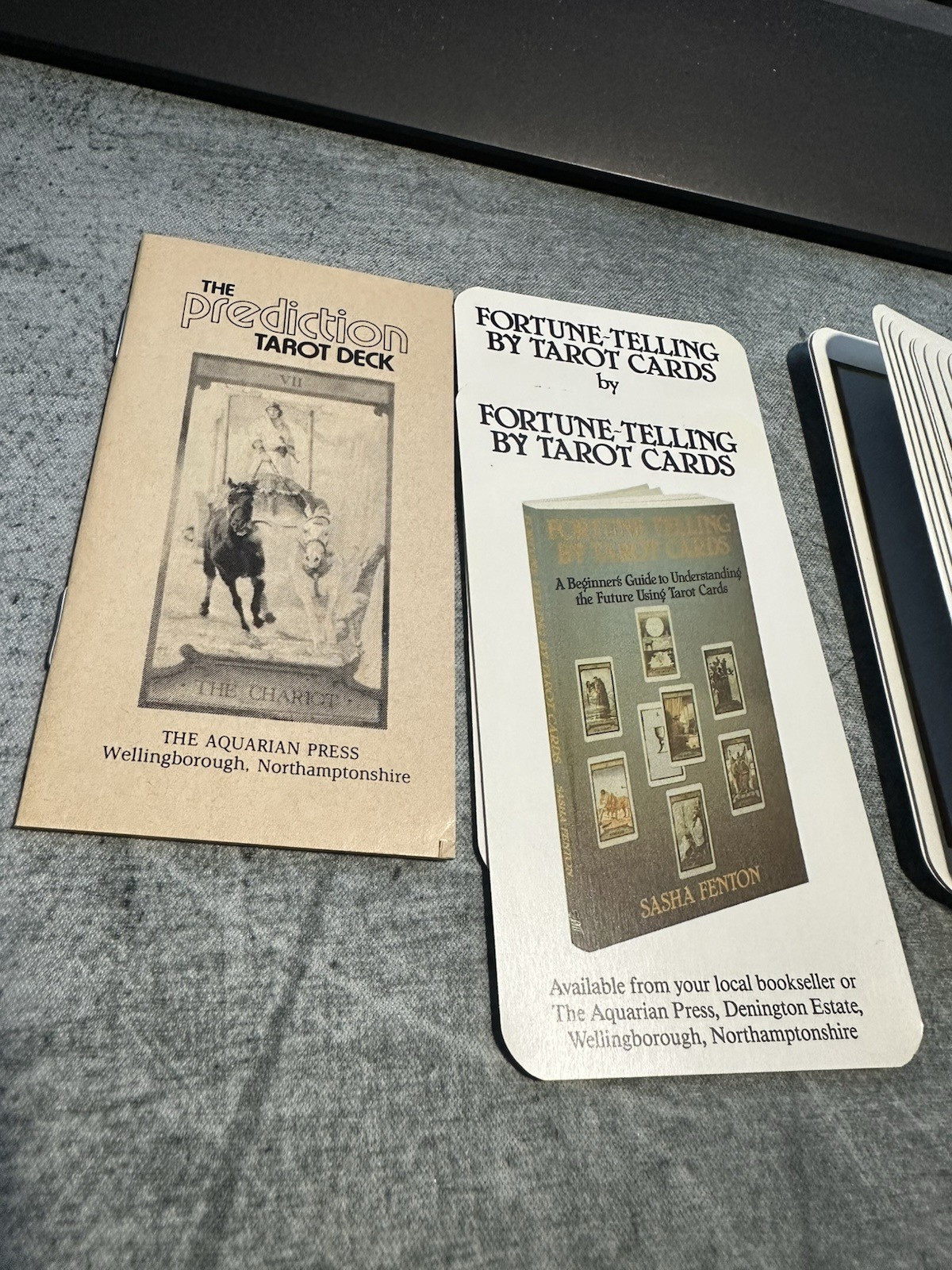 PREDICTION TAROT DECK (1985 Tamurin) — Complete With Box And Instructions B8