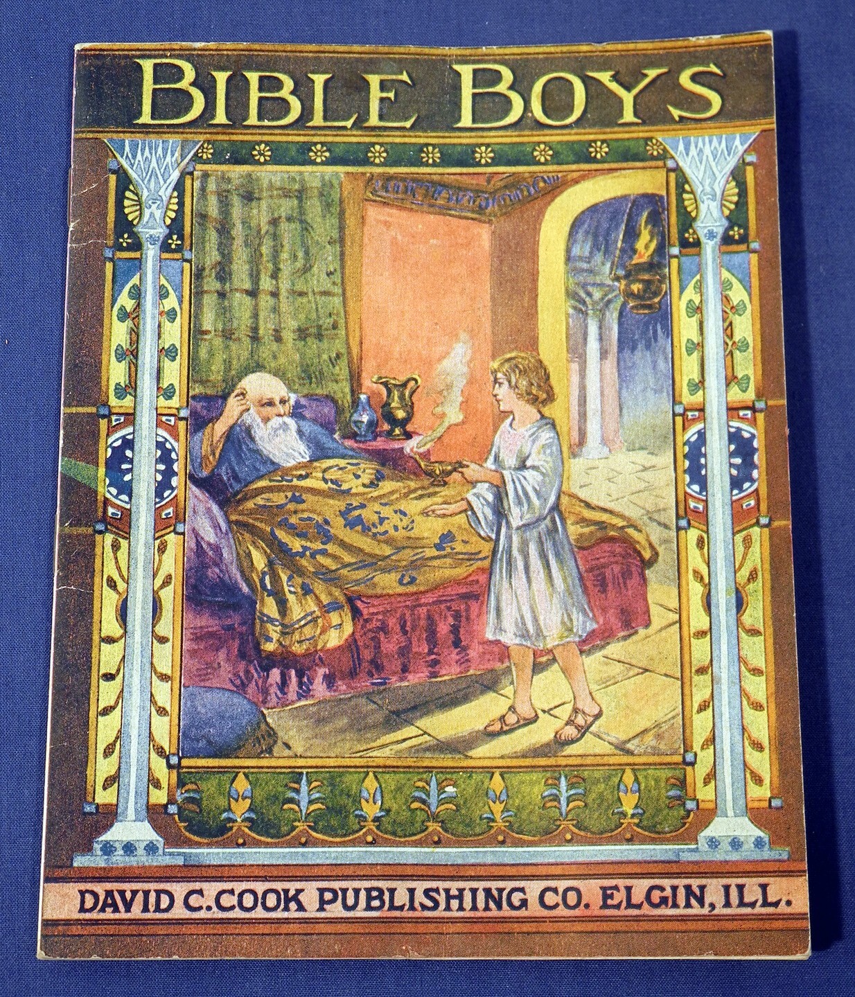 Bible Boys – 1914 David C. Cooke Publ. Co. Elgin IL Religious Booklet SC illustr