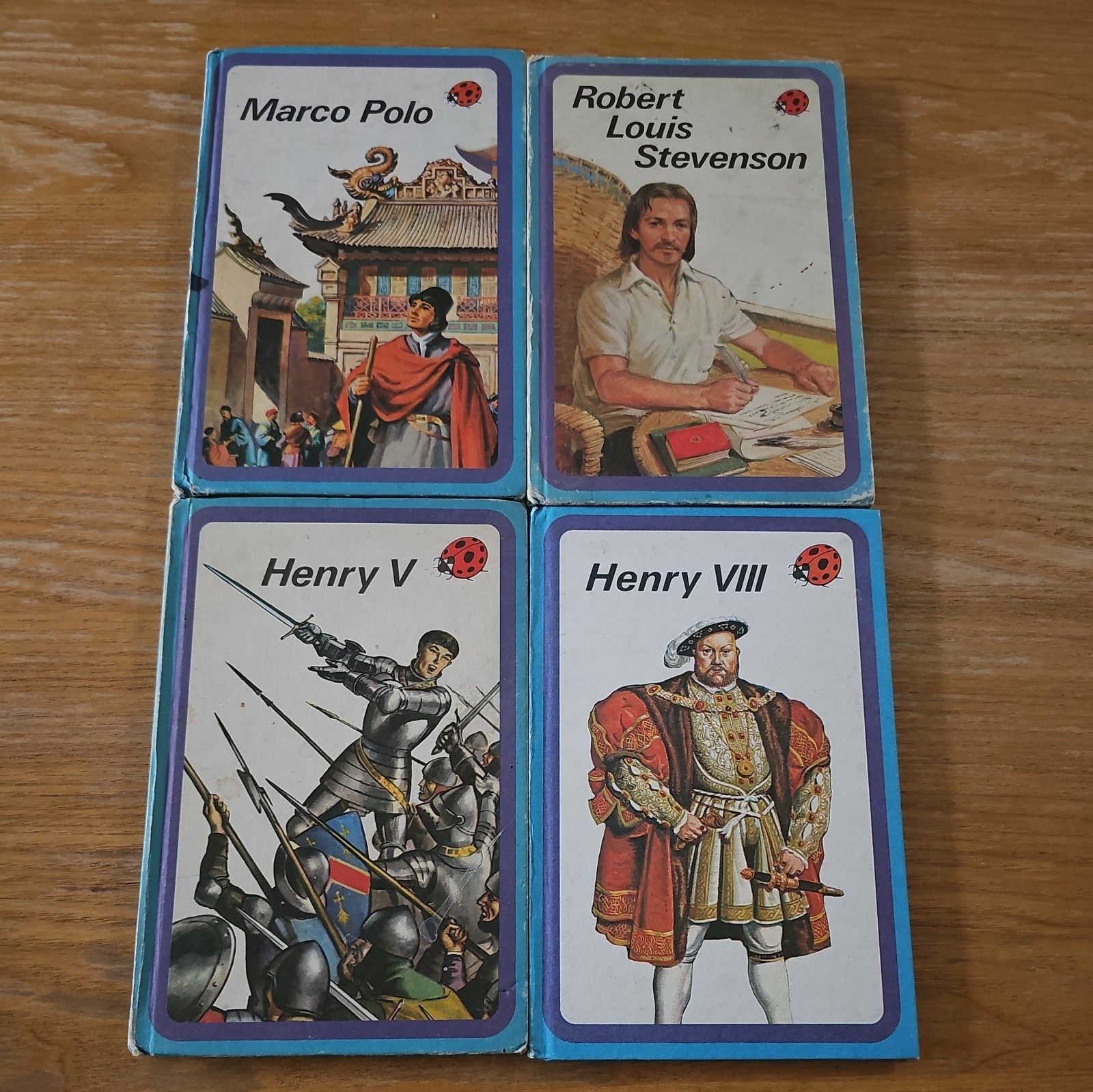 4 Ladybird Books Series 561 L Du Garde Peach Adventure From History J Kenney C2