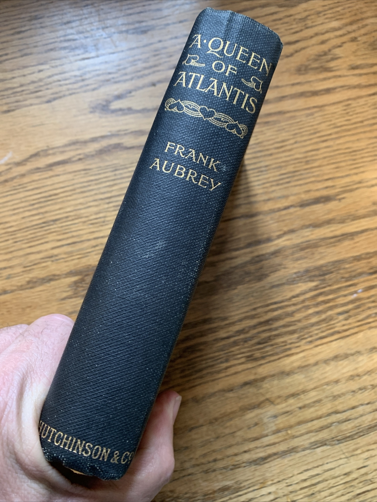 A Queen of Atlantis by Frank Aubrey (First edition) 1899 Hutchinson London