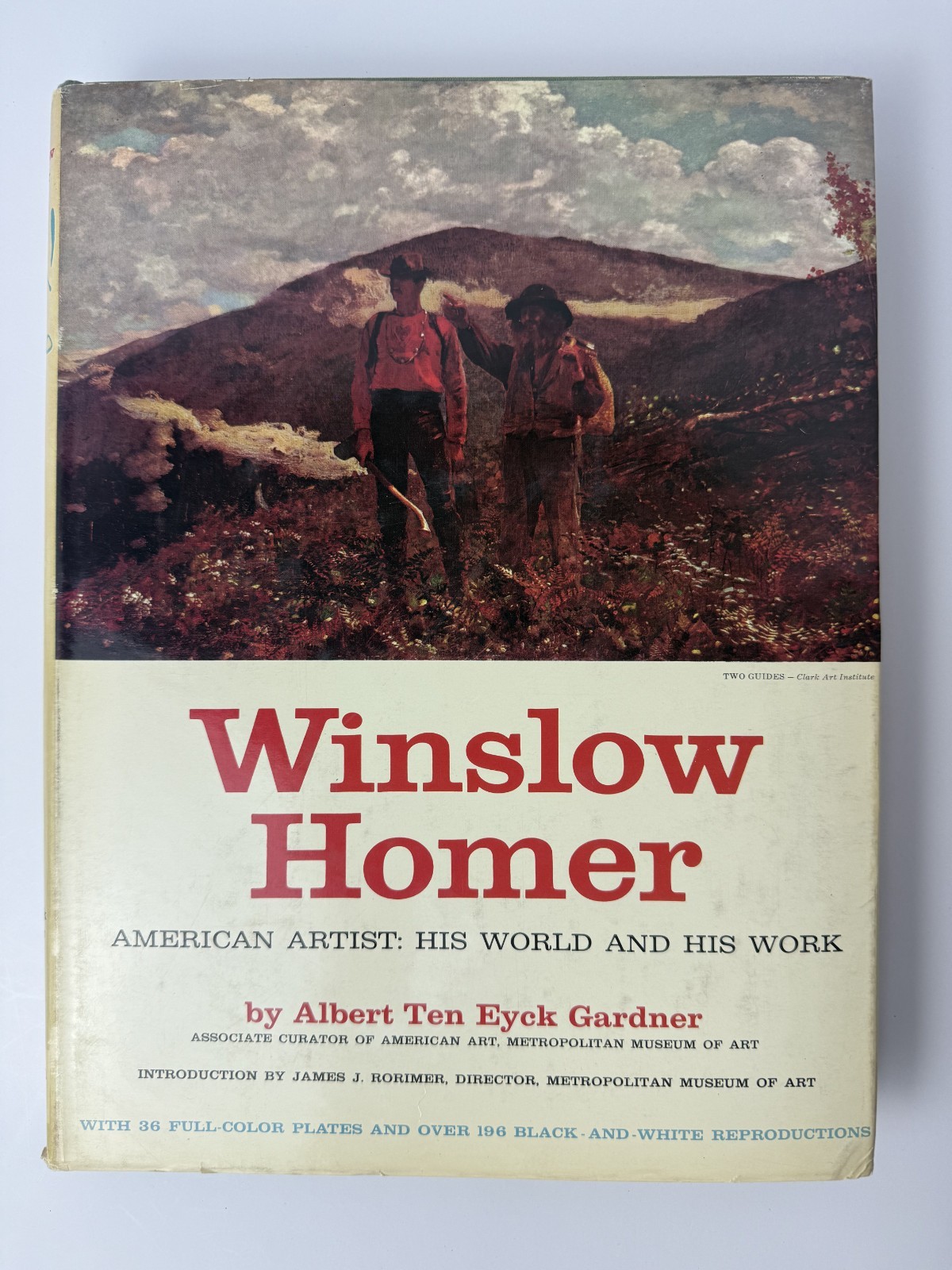 1961 Book Winslow Homer „American Artist: His World and His Work“ by Gardner