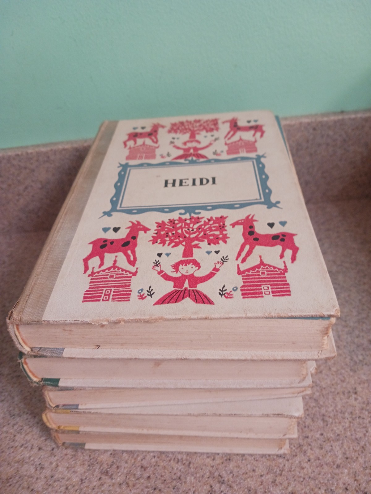 Vintage 1950s Junior Deluxe Edition Books Lot of 10 HC Children’s Classics