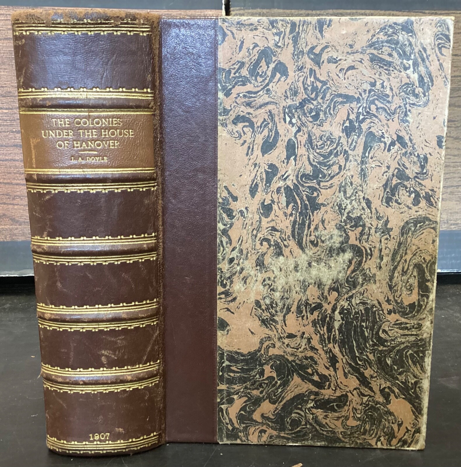 1907 The Colonies Under the House of Hanover by J.A. Doyle w/ Color Fold-Out Map