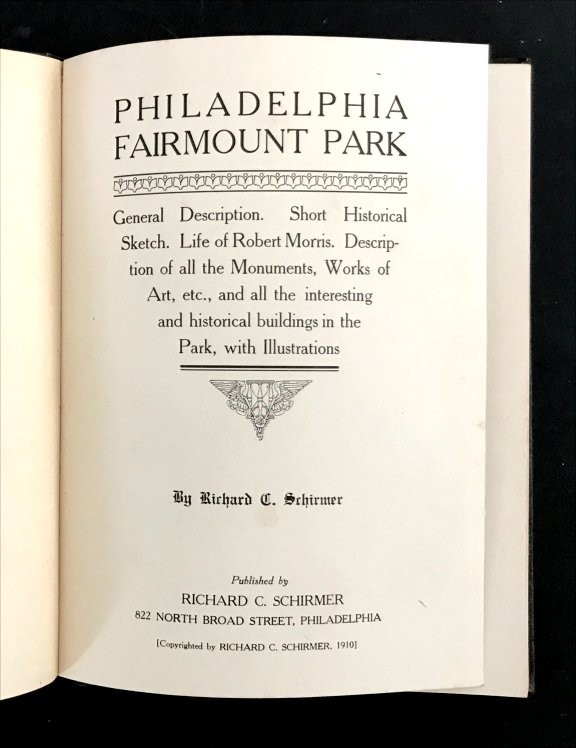 Philadelphia Fairmount Park 1910