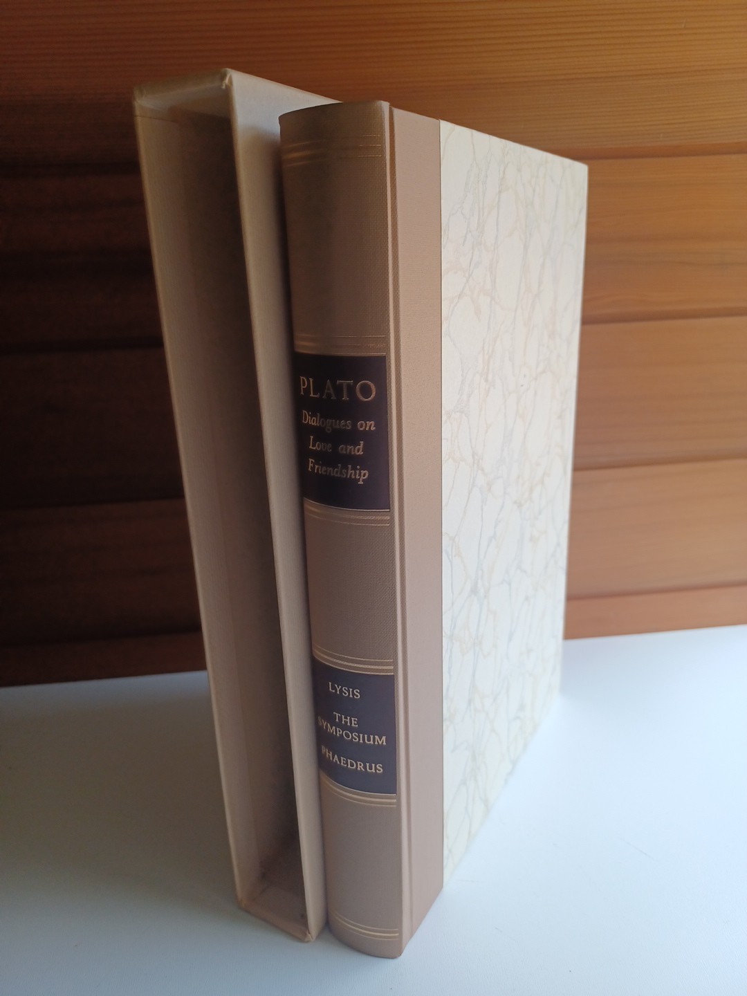 Plato Dialogues on Love Friendship 1968 Heritage Press Slipcase