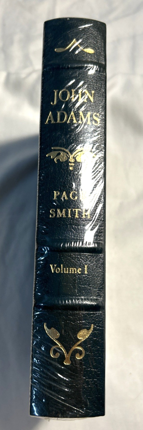 Easton Press John Adams-Page Smith Volume 1 Library of Presidents STILL SEALED!