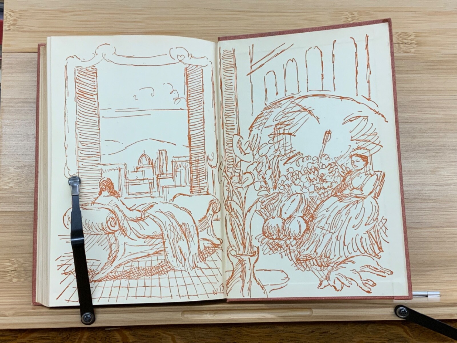 1933 Flush: A Biography by Virginia Woolf, Stated First Edition – Plates