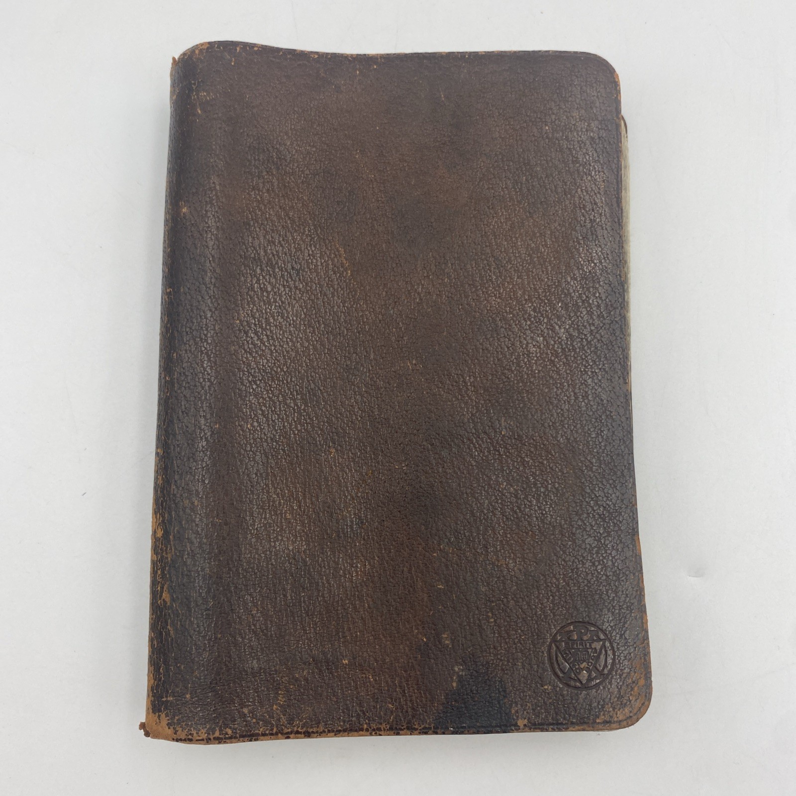 RARE Antique 1800s Nelson’s Bible Atlas Old Testament YMCA Leather READ