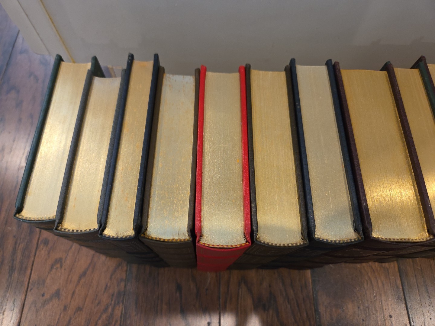 LOT 16 FRANKLIN LIBRARY LEATHER BOUND BOOKS COLLECTION LOT, GOLD GILDED, 70s-80s