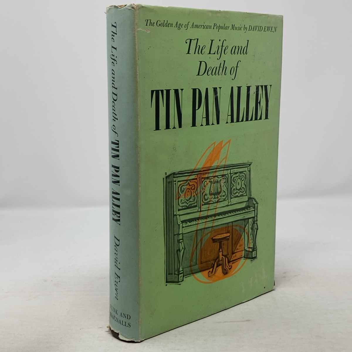 The Life and Death of Tin Pan Alley by David Ewen HC First Edition Very Good 19