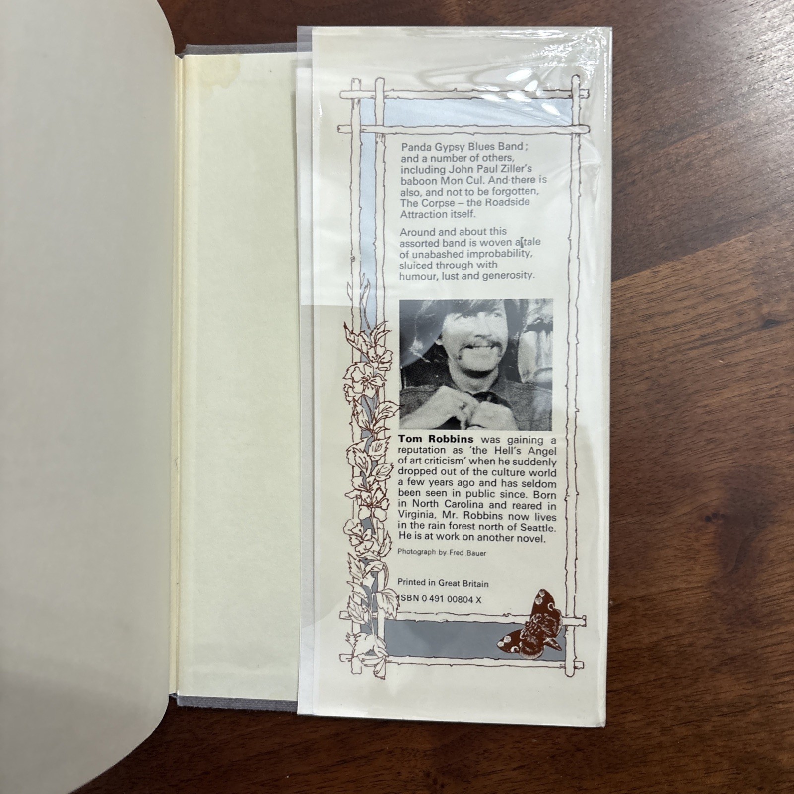 Another Roadside Attraction by Tom Robbins, 1st British edition, 1973, Signed