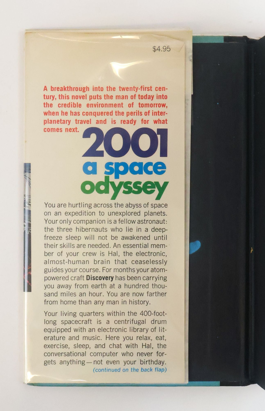 Arthur C Clarke, Robert McCall / 2001 A SPACE ODYSSEY 1st Edition 1968