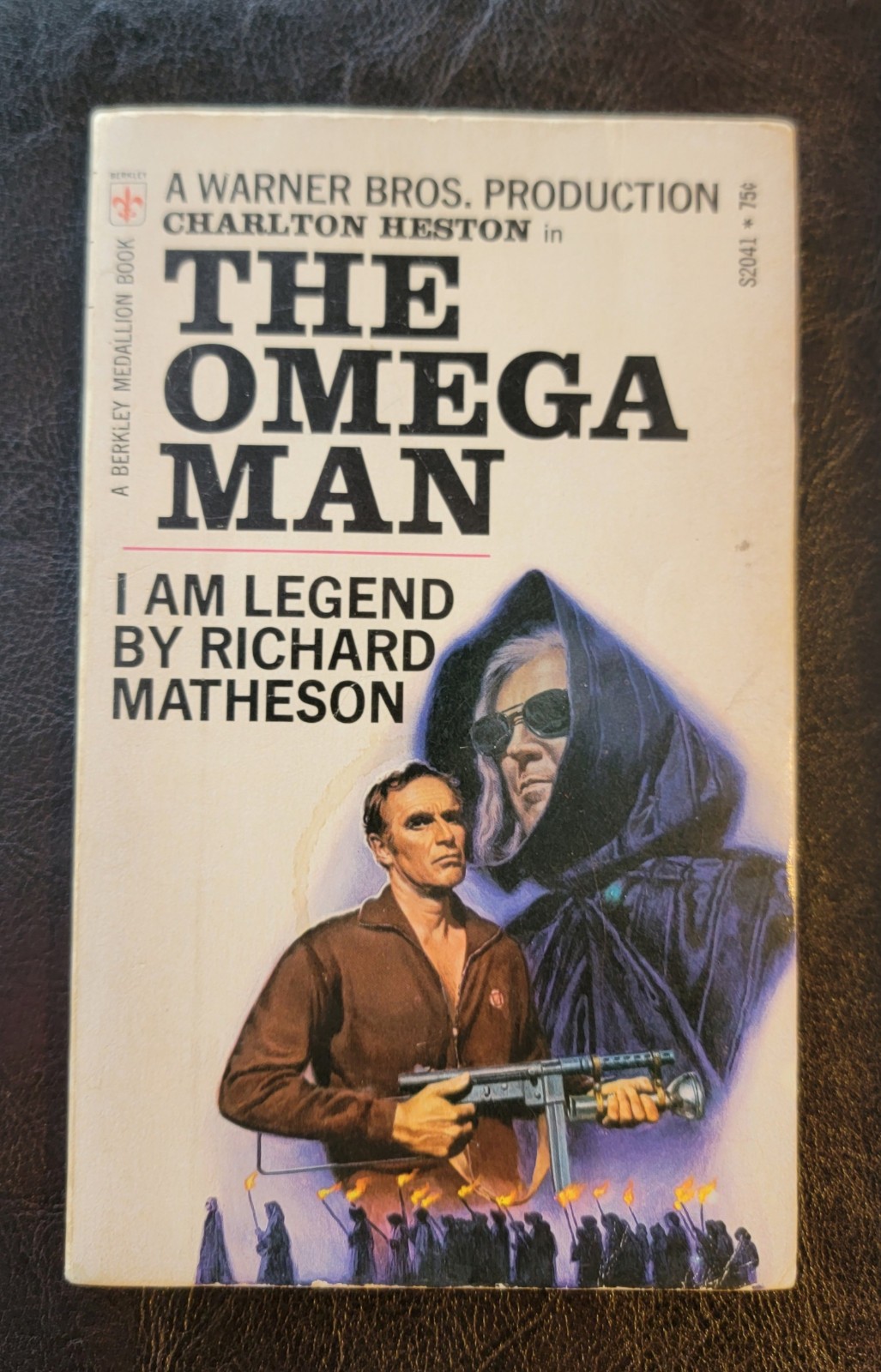 The Omega Man (I Am Legend) Richard Matheson Berkley Medallion S2041 1971