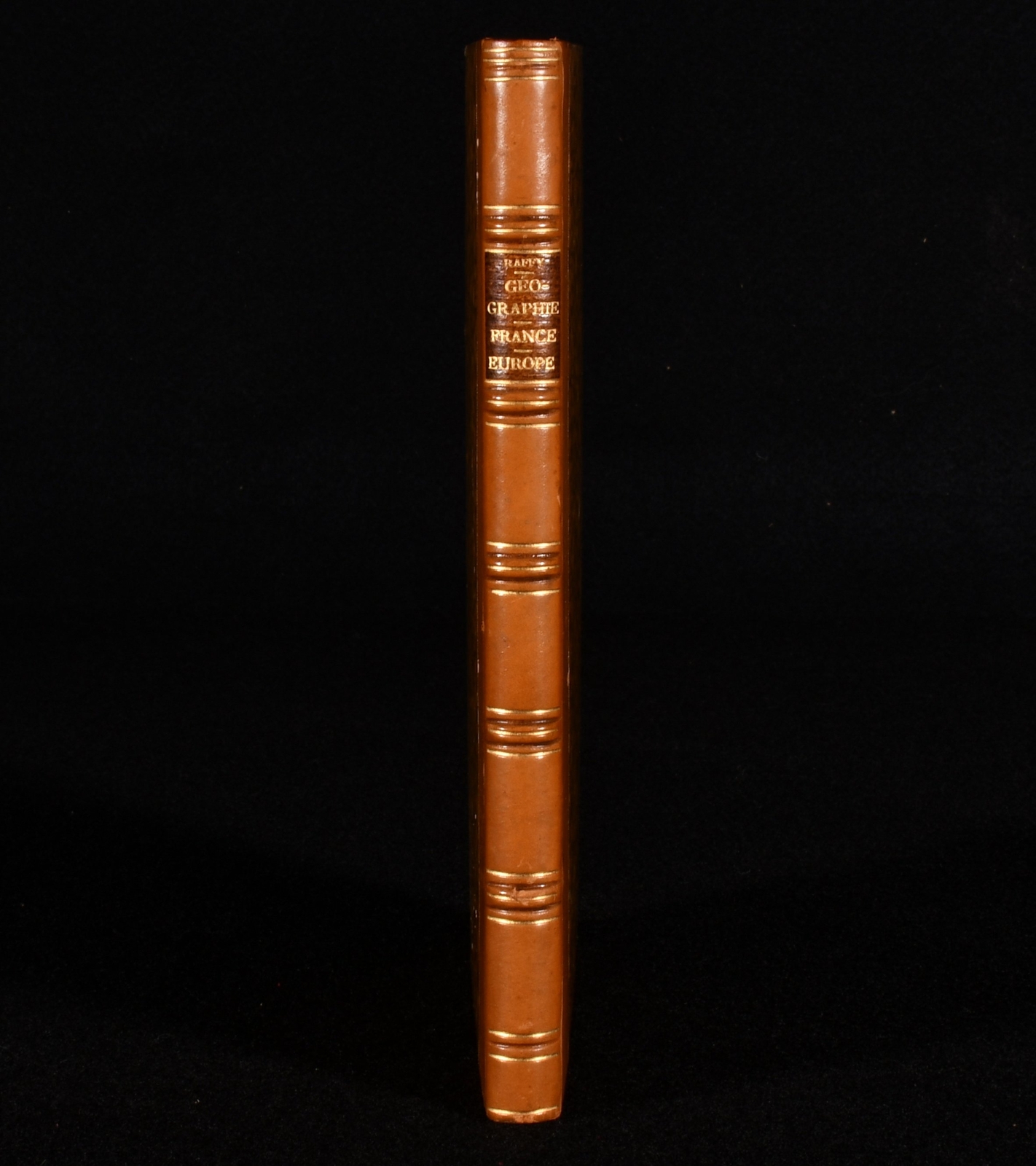 1874 2 Vol in 1 Cahiers de Geographie France C. Raffy Folding Map Very Scarce