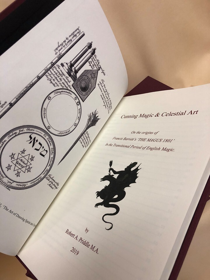 Cunning Magic & Celestial Art witchcraft Magus Barrett occult revival rare book