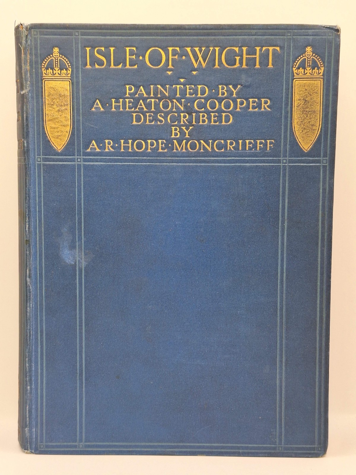 Isle Of Wight by AR Hope Moncrieff & A Heaton Cooper 1908 Vintage Antique Book