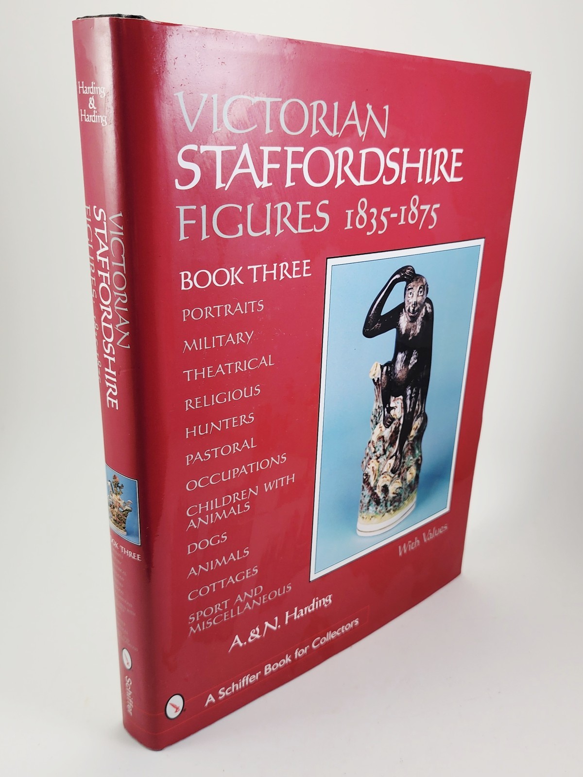 Victorian Staffordshire Figures 1835-1875 Book Three 3 A. & N. Harding Vtg