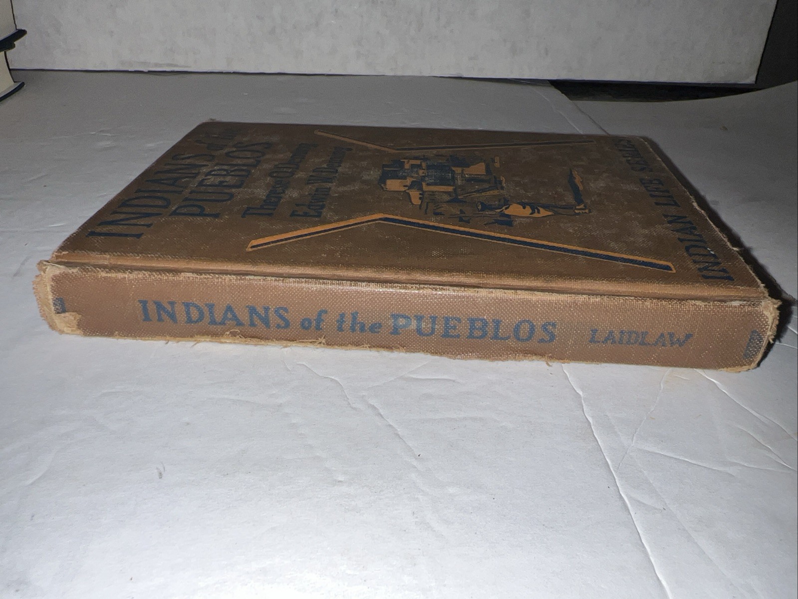 Indians of the Pueblos A Story of Indian Life by Therese & Edwin Deming HC 1936