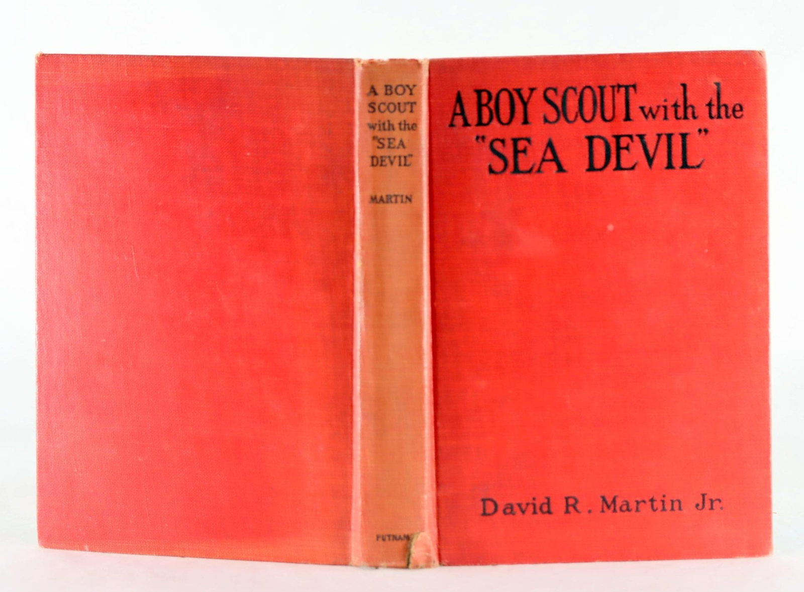 David Martin 1930 A Boy Scout with the Sea Devil Count Felix von Luckner HC