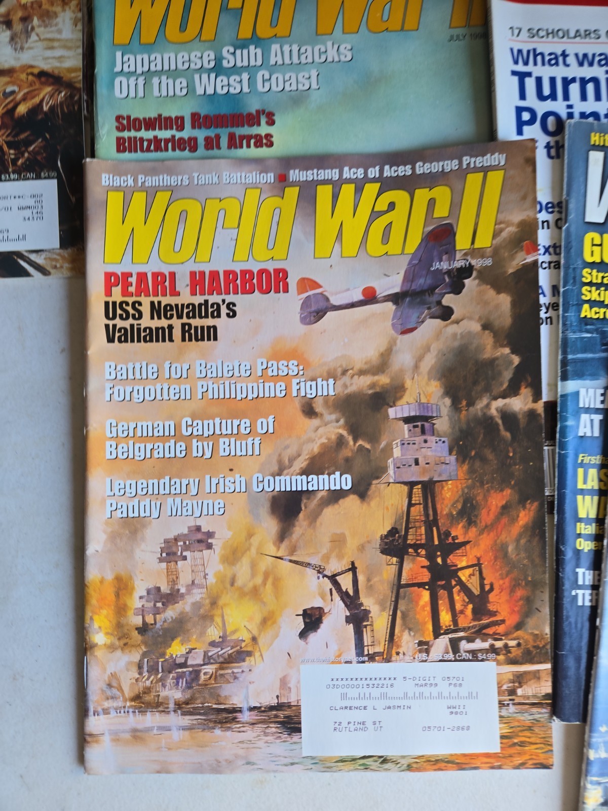 1990s World War 2 Magazines Back Issues Lot Of 34