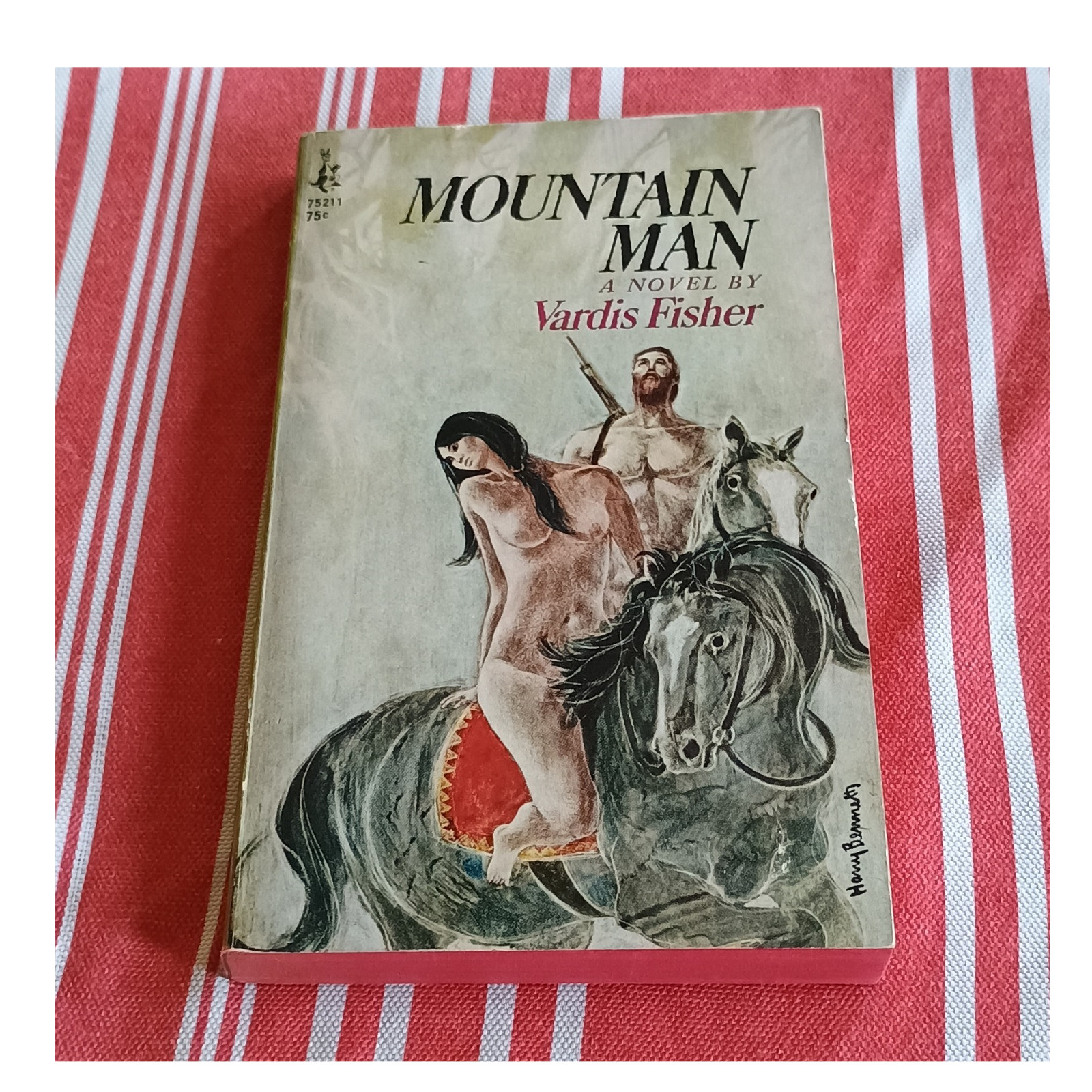 Mountain Man by Vardis Fisher Pocket Books 1st Edition Vintage Paperback 1967