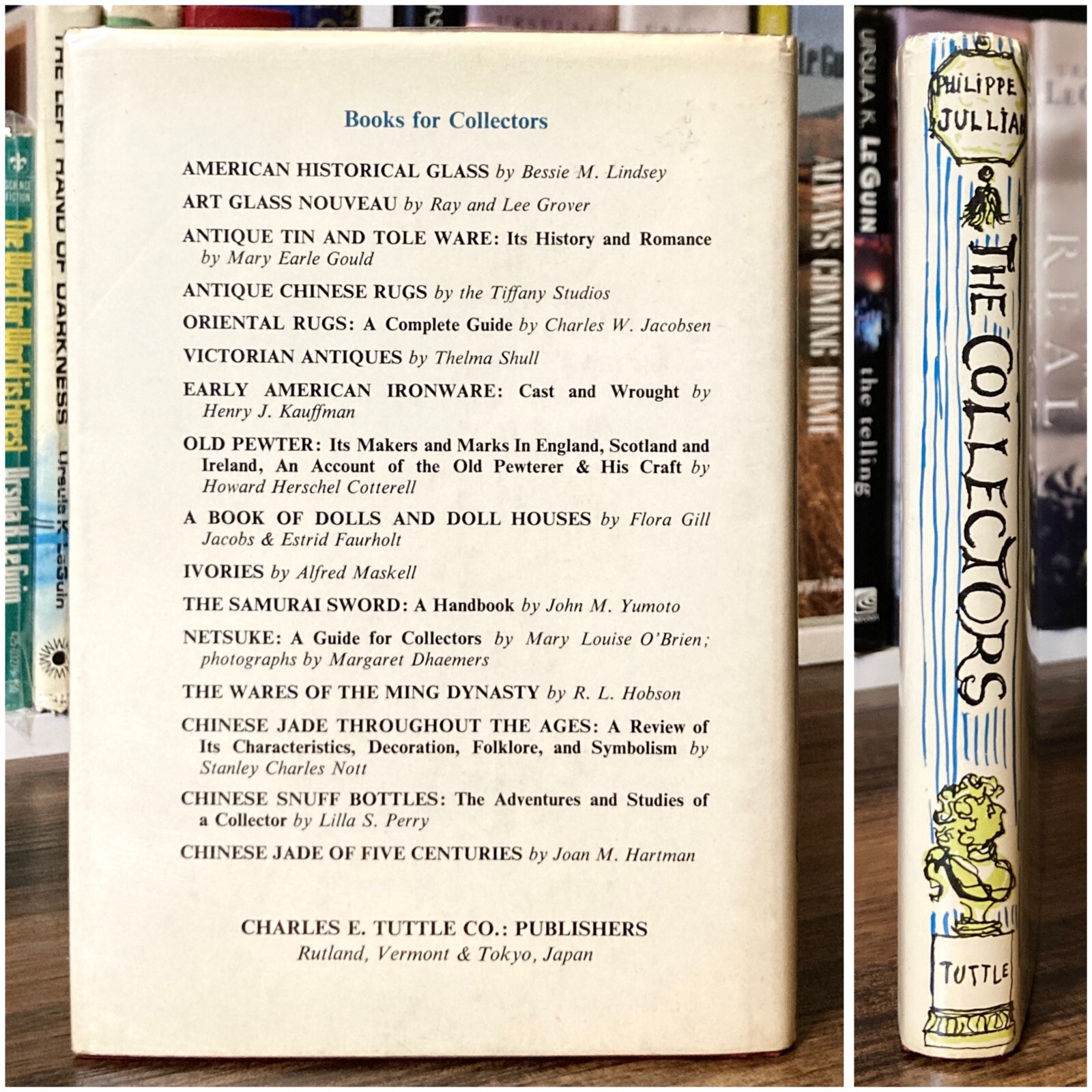 The Collectors – Philippe Jullian (1st US edition) Charles E. Tuttle, 1970