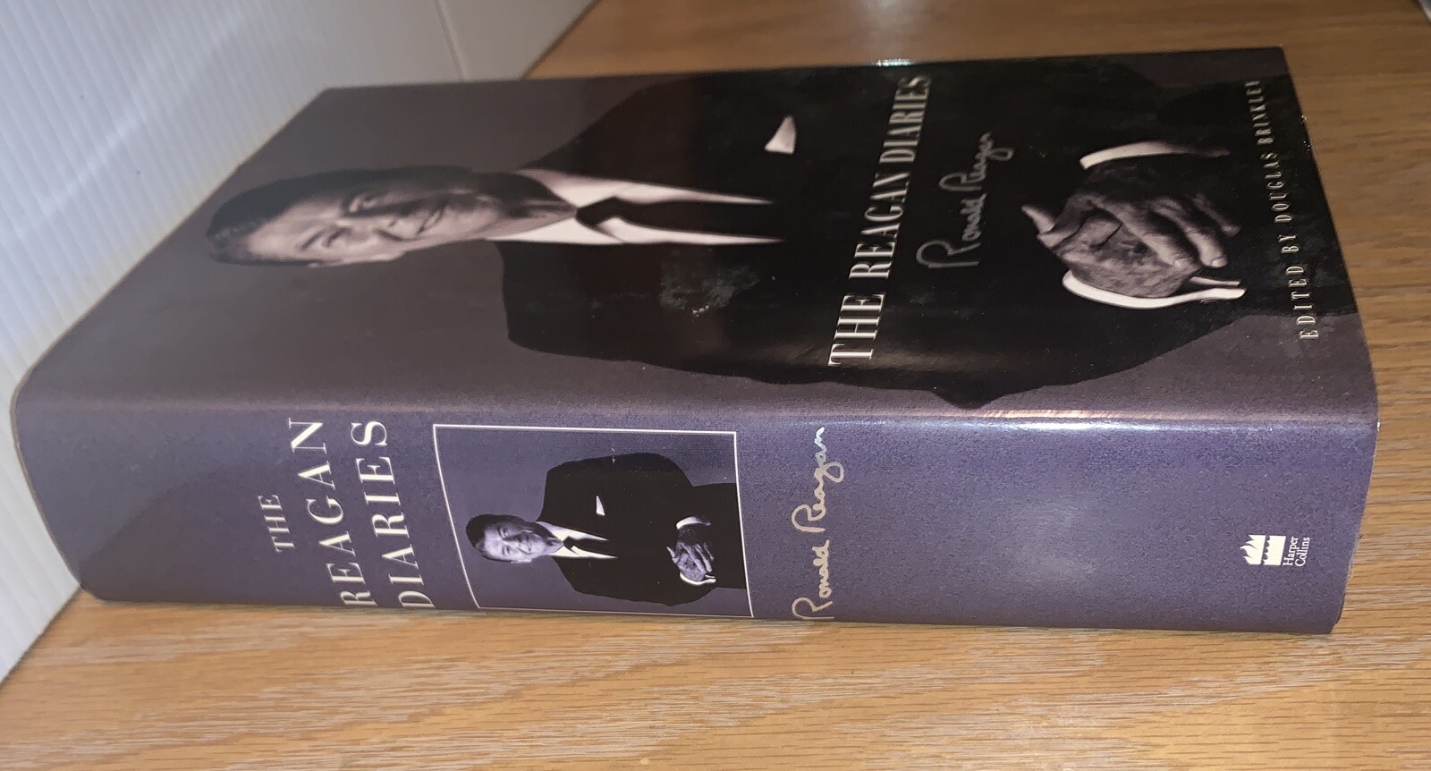 2007 The Reagan Diaries By Ronald Reagan Hardback Signed by Shelley Moore Capito