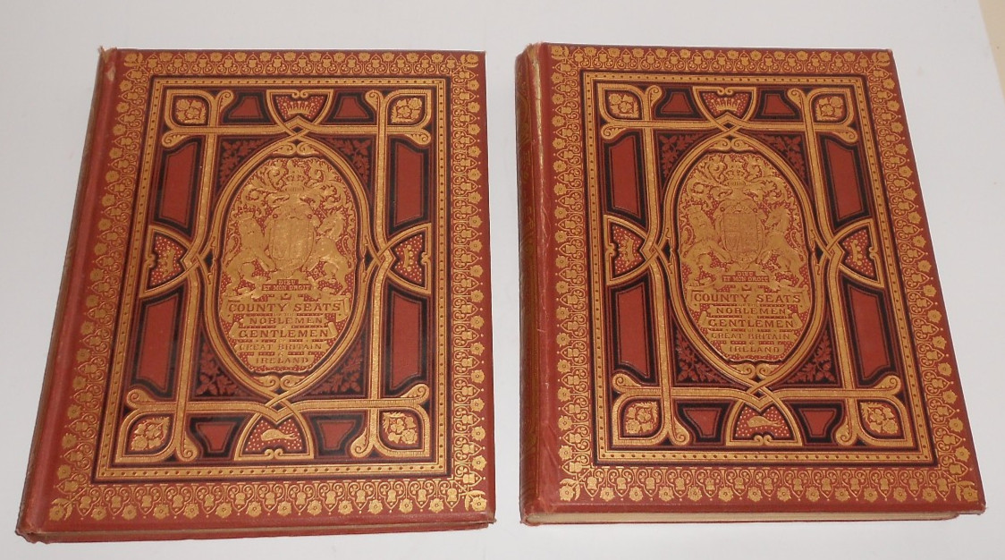 1880s County Seats of The Noblemen Gentlemen of Great Britain & Ireland SET 1-6