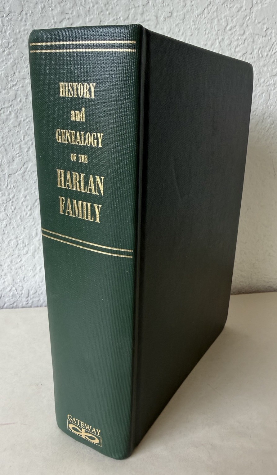 History And Genealogy Of The Harlan Family